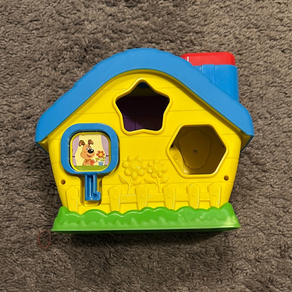 Colorful Shape Sorting Toy House - Picture 3 of 4